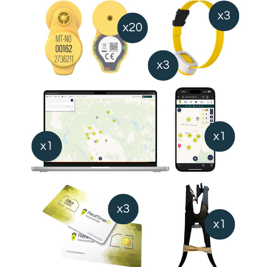 RTID Starter Kit - Trace 20 Sheep or Cattle